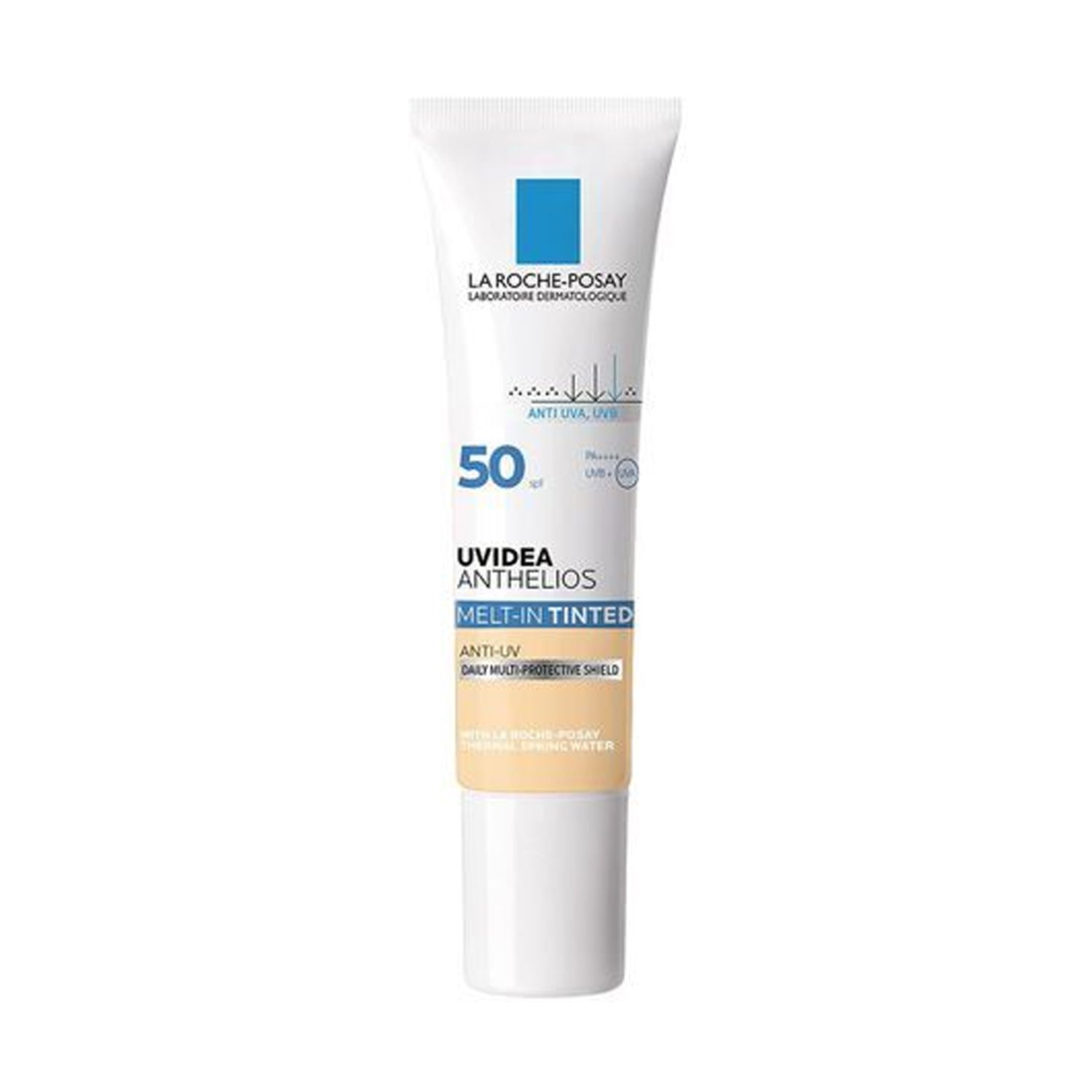 LA ROCHE-POSAY LA ROCHE-POSAY Uvidea Anthelios Tinted Cream [Tone Correction] 30ml - hydrating - front bottle shot