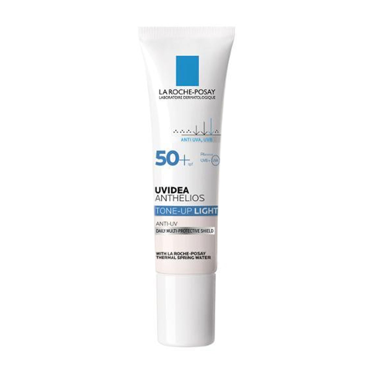 LA ROCHE-POSAY LA ROCHE-POSAY Uvidea Anthelios Tone-Up Light Cream 30ml - sun protection - front bottle shot