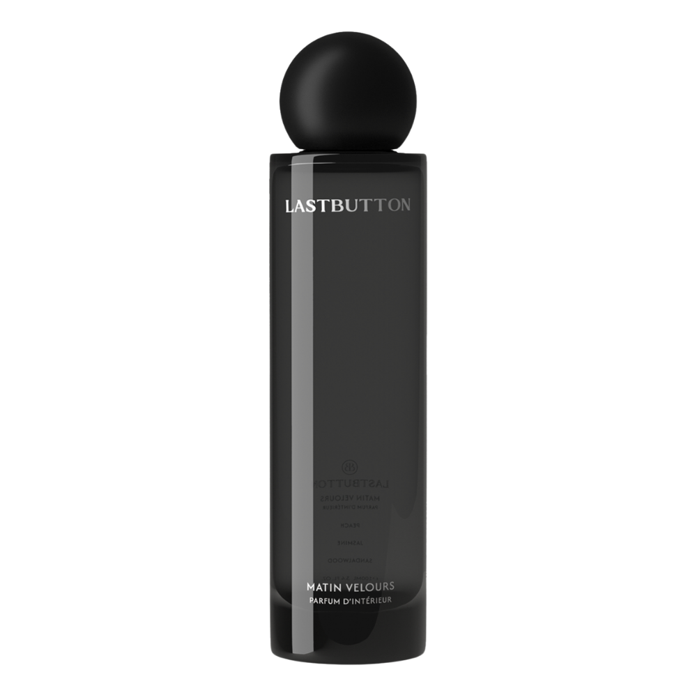 LASTBUTTON LASTBUTTON Matin Velours Room Spray 100ml - soothing - front bottle shot