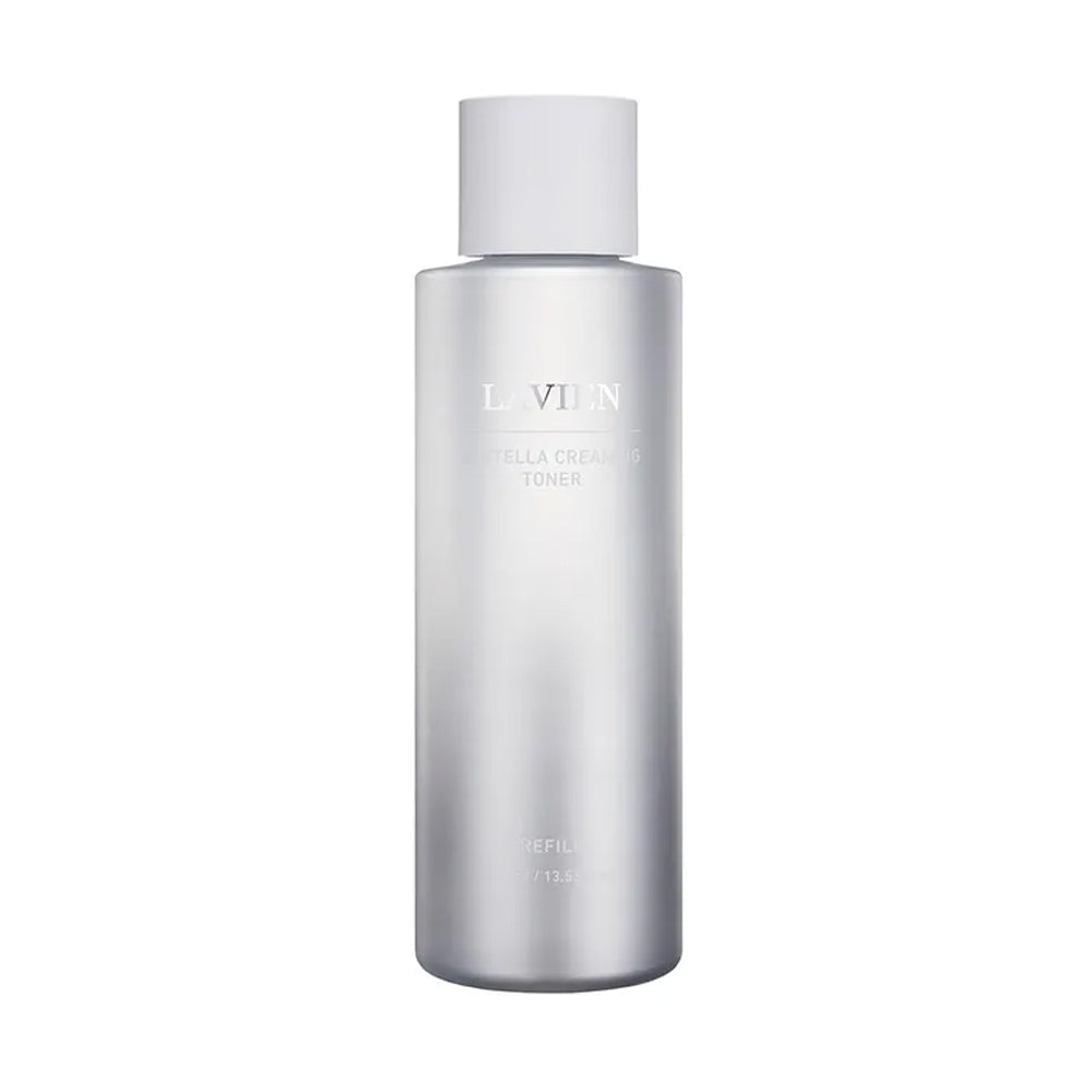 LAVIEN LAVIEN Centella Creaming Toner Refill 400ml - hydrating - front bottle shot