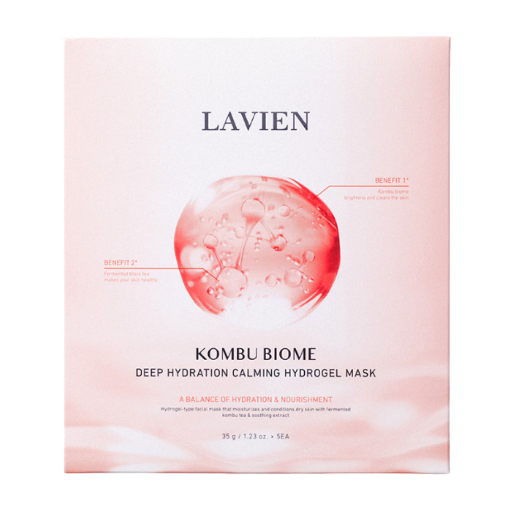 LAVIEN LAVIEN Kombu Biome Deep Hydration Calming Hydrogen Mask 35g x 5ea - hydrating - front bottle shot