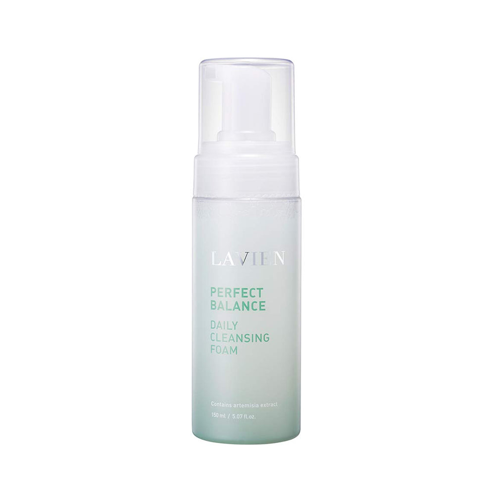 LAVIEN LAVIEN Perfect Balance Daily Cleansing Foam 150ml - soothing - front bottle shot