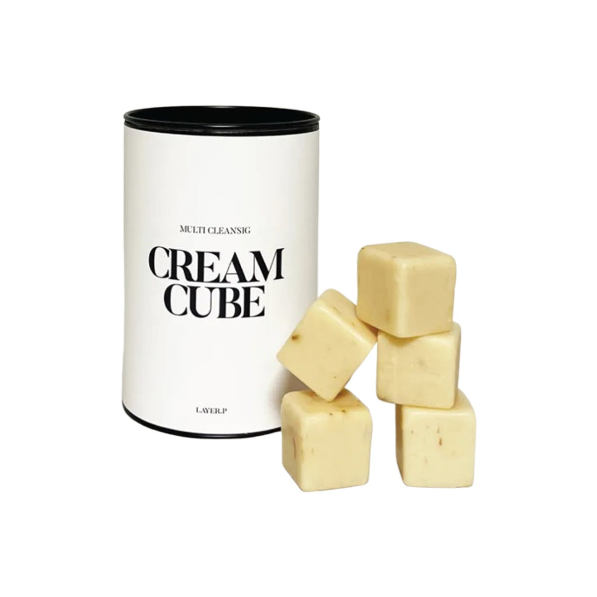 LAYER.P LAYER.P Multi Cleansing Cream Cube 100g - hydrating - front bottle shot