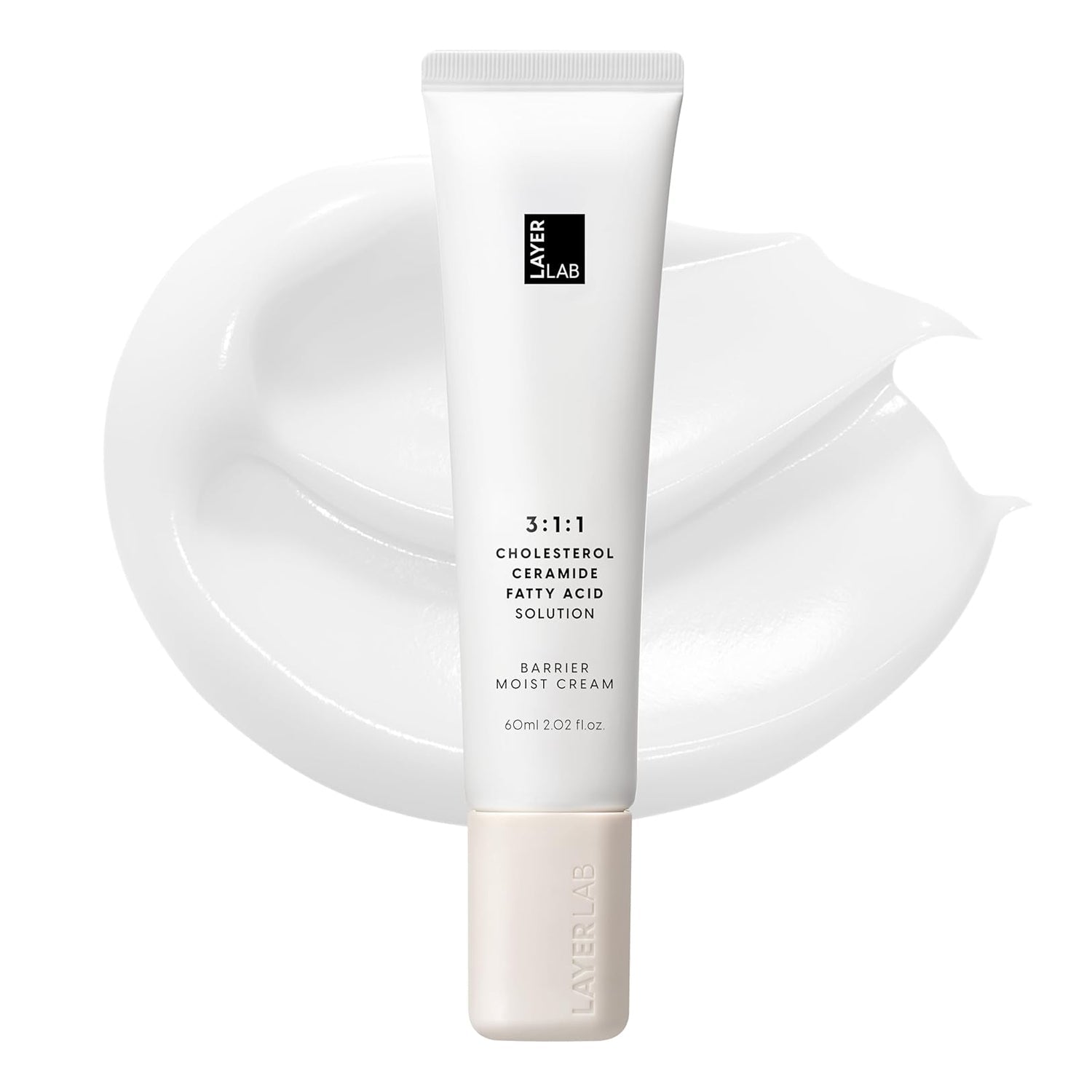 LAYER LAB LAYER LAB Barrier Moist Cream 60ml - hydrating - front bottle shot