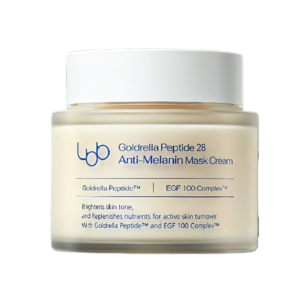 LBB LBB Goldrella Peptide 28 Anti-Melanin Mask Cream 100ml - brightening - front bottle shot