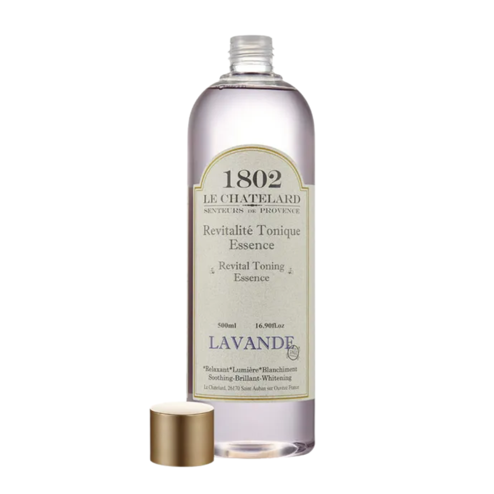 LE CHATELARD LE CHATELARD 1802 Revital Large-Capacity Toning Essence Gentle Toner 500ml - hydrating - front bottle shot