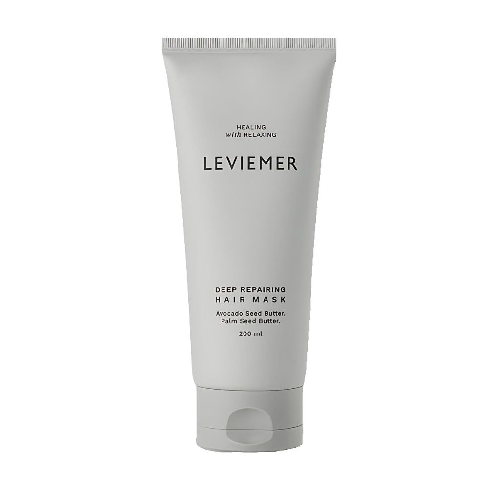LEVIEMER LEVIEMER Deep Repairing Hair Mask 200ml - anti-aging - front bottle shot