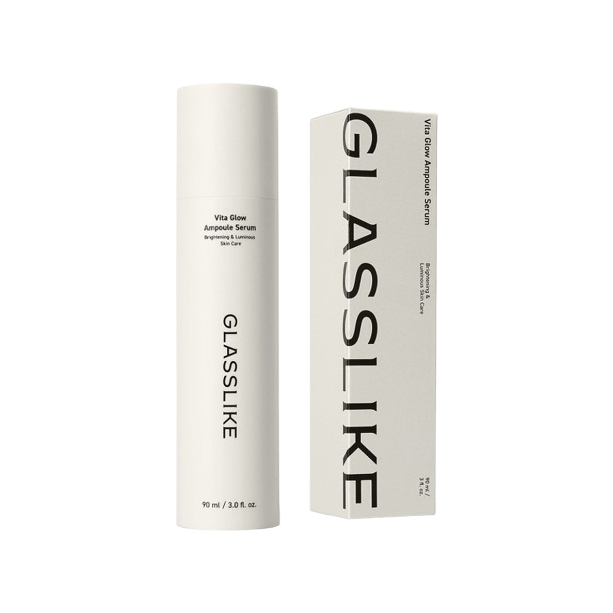 LG Pra.L LG Pra.L Glasslike Vita Glow Ampoule Serum 90ml - brightening - front bottle shot