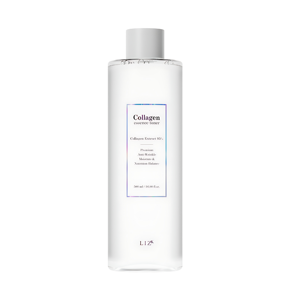LIZ K LIZ K Collagen Essence Toner 500ml - anti-aging - front bottle shot