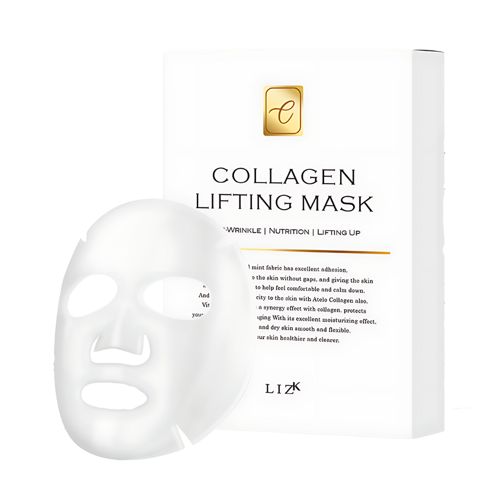 LIZ K LIZ K Collagen Lifting Mask 25g * 10ea - hydrating - front bottle shot