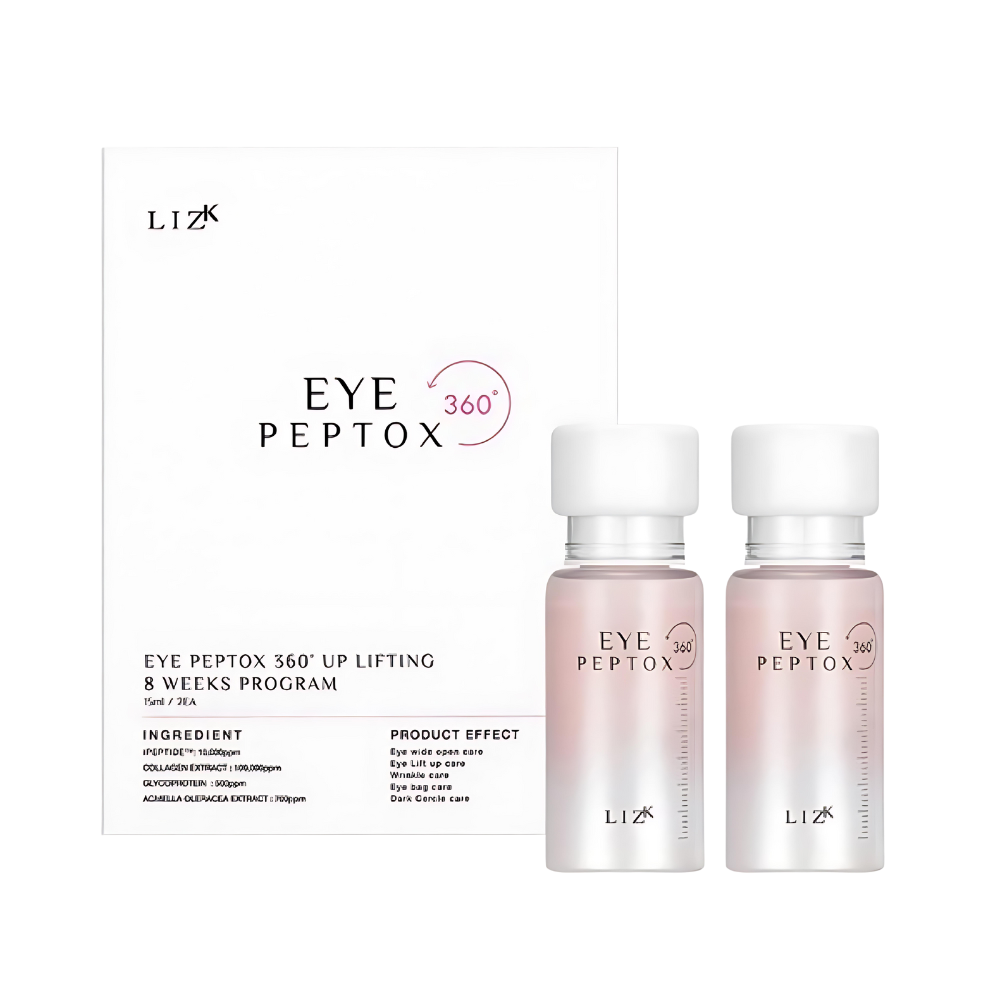 LIZ K LIZ K Eye Peptox 360º Cream 15ml*2ea - anti-aging - front bottle shot
