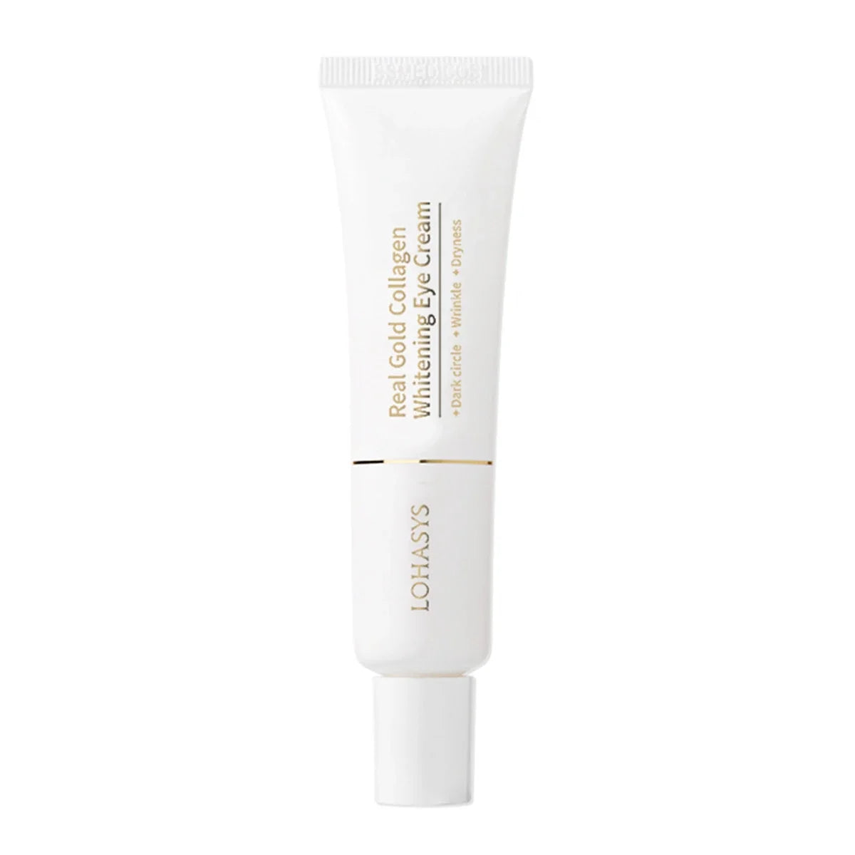 LOHASYS LOHASYS Real Gold Collagen Whitening Eye Cream 30g - hydrating - front bottle shot
