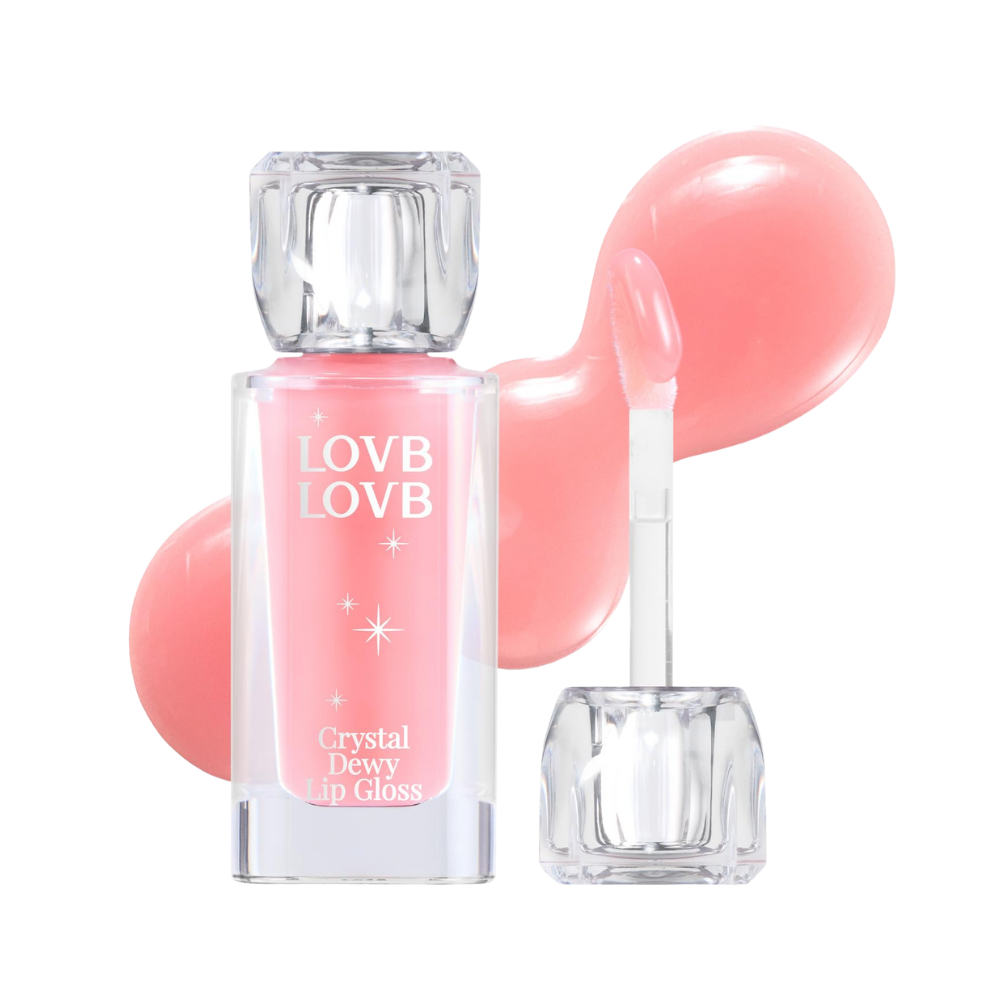 LOVB LOVB LOVB LOVB Crystal Dewy Lip Gloss 5g - daily care - front bottle shot