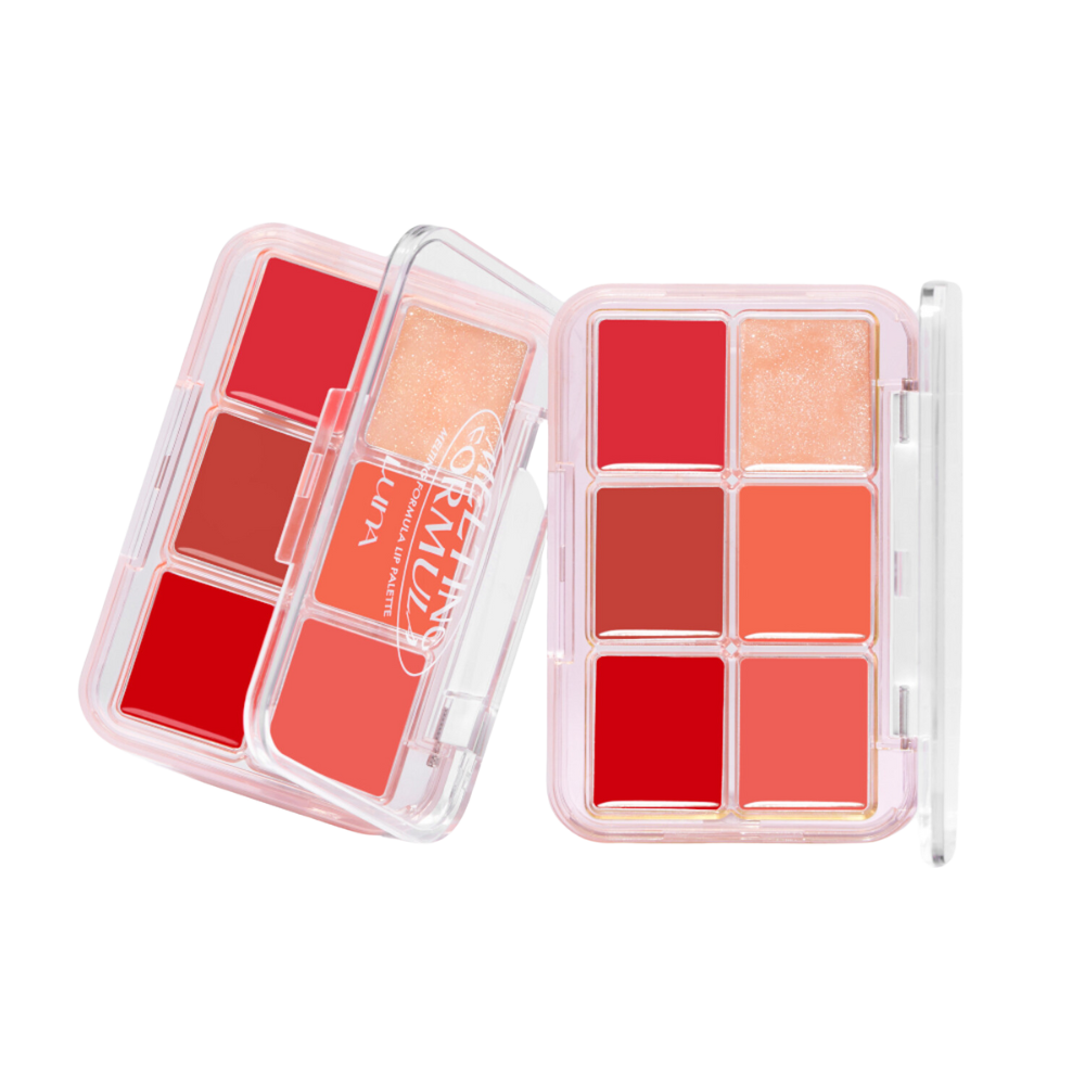 LUNA LUNA Melting Formula Lip Palette 10.2g #01 clear red - brightening - front bottle shot