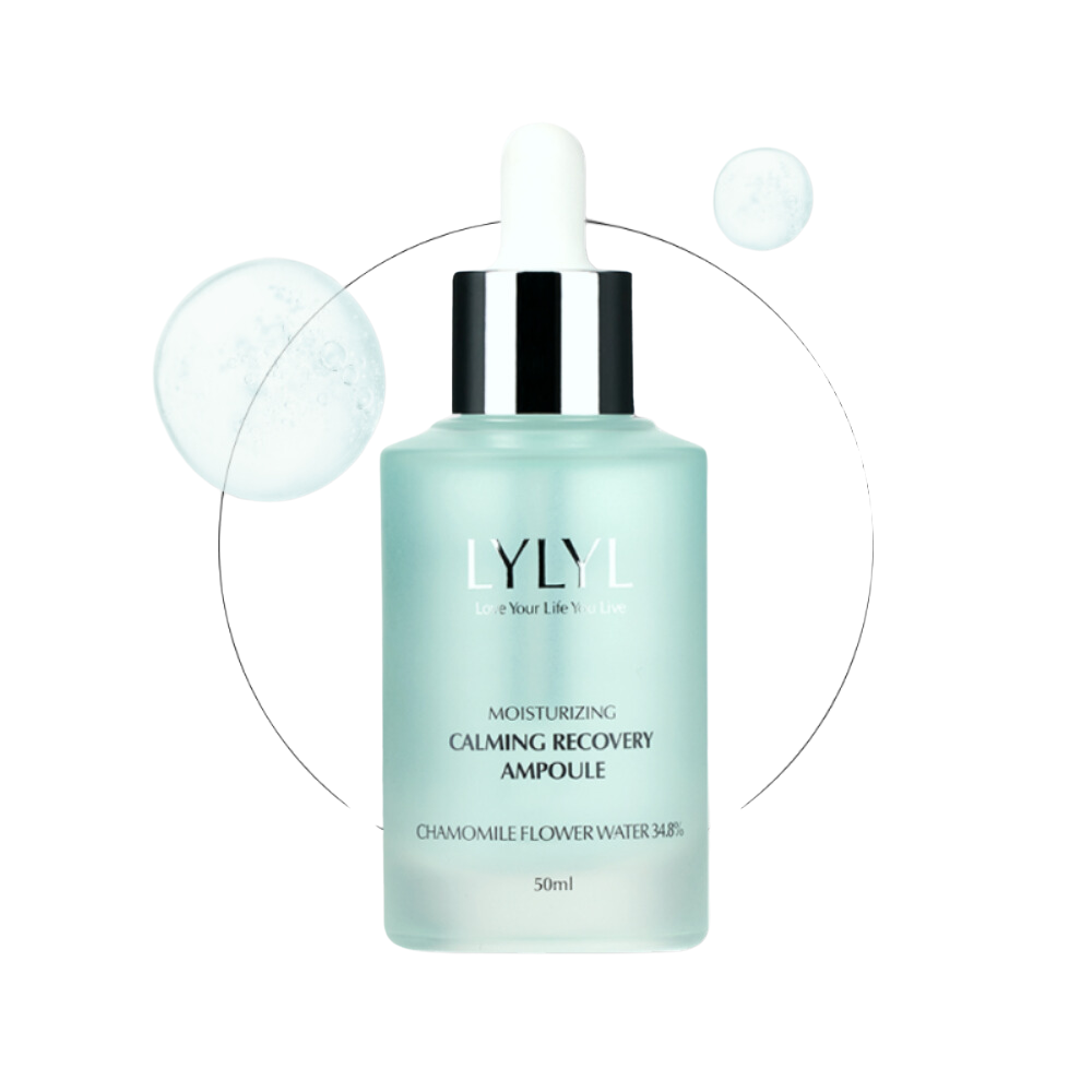 LYLYL LYLYL Moisturizing Calming Recovery Ampoule 50ml - hydrating - front bottle shot