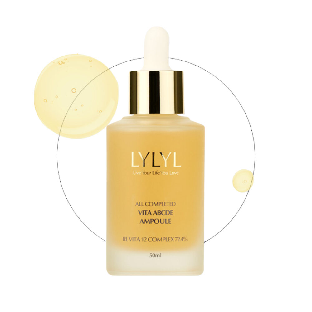 LYLYL LYLYL Vita ABCDE Ampoule 50ml - hydrating - front bottle shot