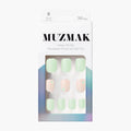 MUZMAK MUZMAK Nail Tips 36pcs #Leaf(Short Square) - anti-aging - front bottle shot