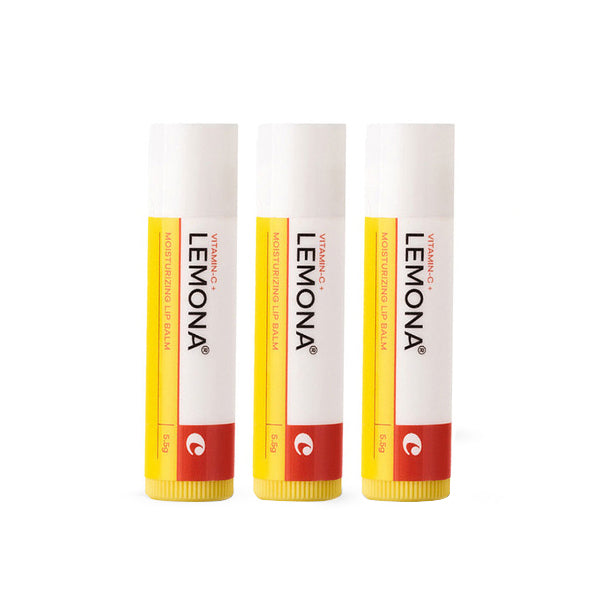 LEMONA LEMONA Vitamin Lip Balm 5.5g 3ea - hydrating - front bottle shot