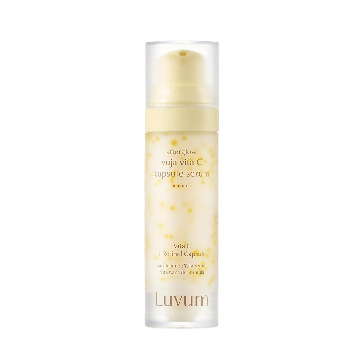 Luvum Luvum Afterglow Yuja Vita C Capsule Serum 30ml - hydrating - front bottle shot