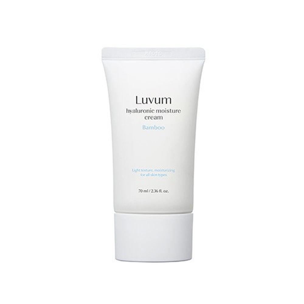 Luvum Luvum Bamboo Hyaluronic Moisture Cream 70ml - hydrating - front bottle shot