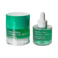 Luvum Luvum Green Citrus Vitamin C Gel Cream Plus 50ml + Serum Plus 30ml - hydrating - front bottle shot