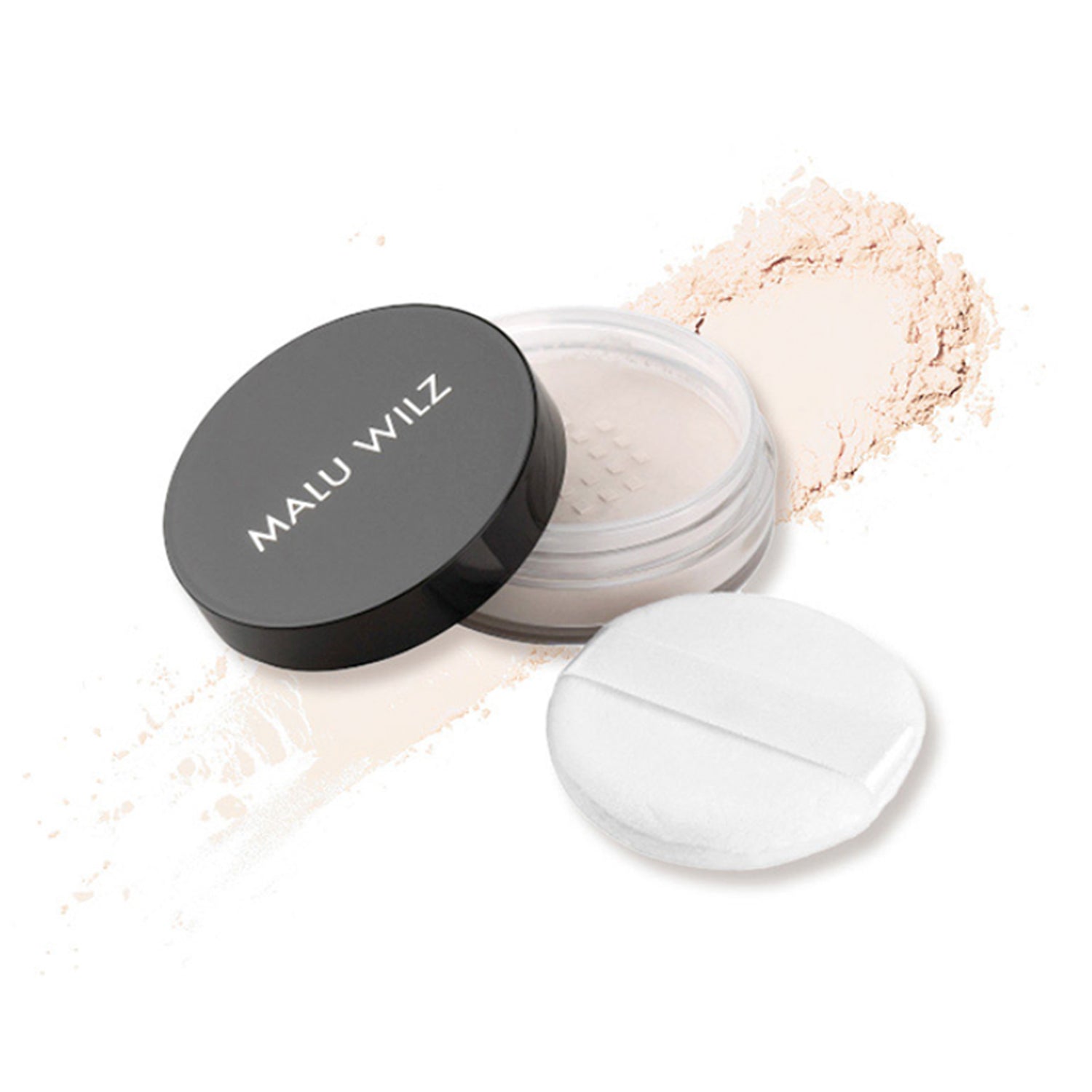 MALUWILZ MALUWILZ Fixing Powder 15g - brightening - front bottle shot