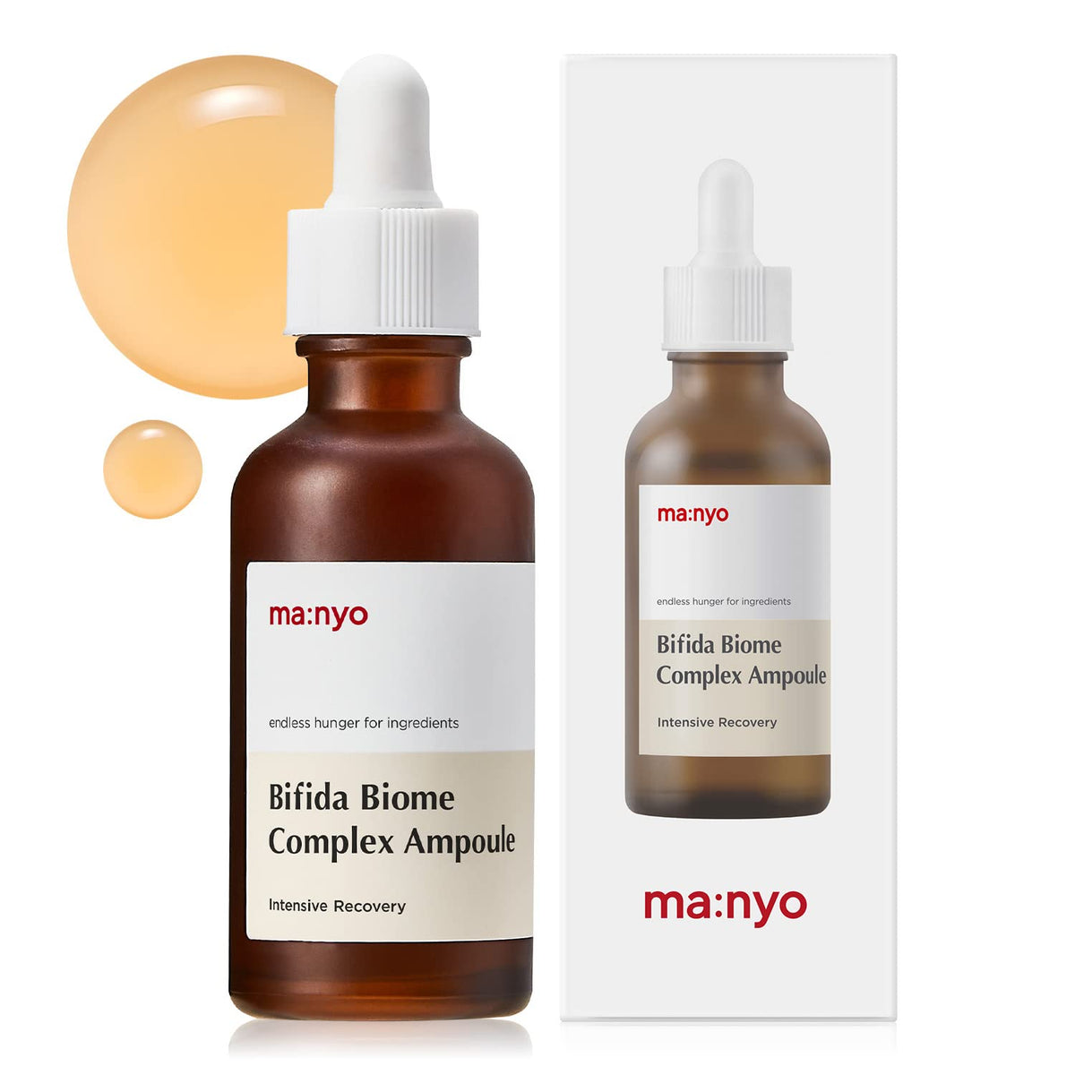 ma:nyo ma:nyo Bifida Biome Complex Ampoule 50ml - hydrating - front bottle shot