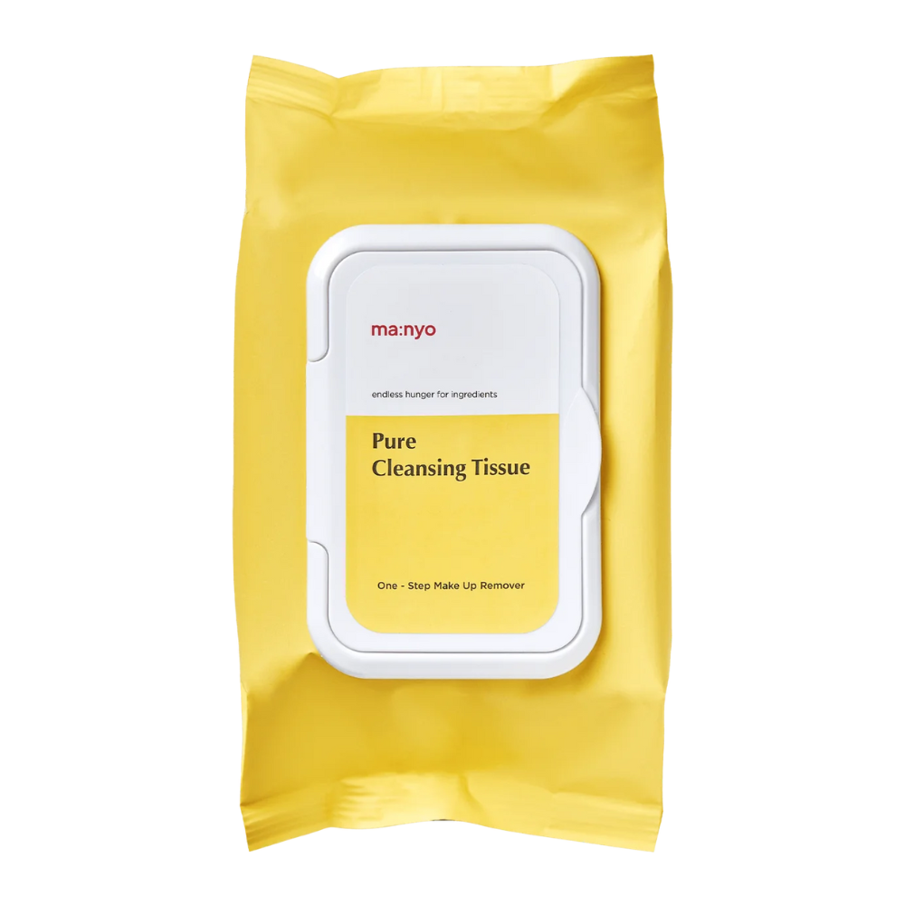 ma:nyo ma:nyo Pure Cleansing Tissues (80 Sheets) - hydrating - front bottle shot