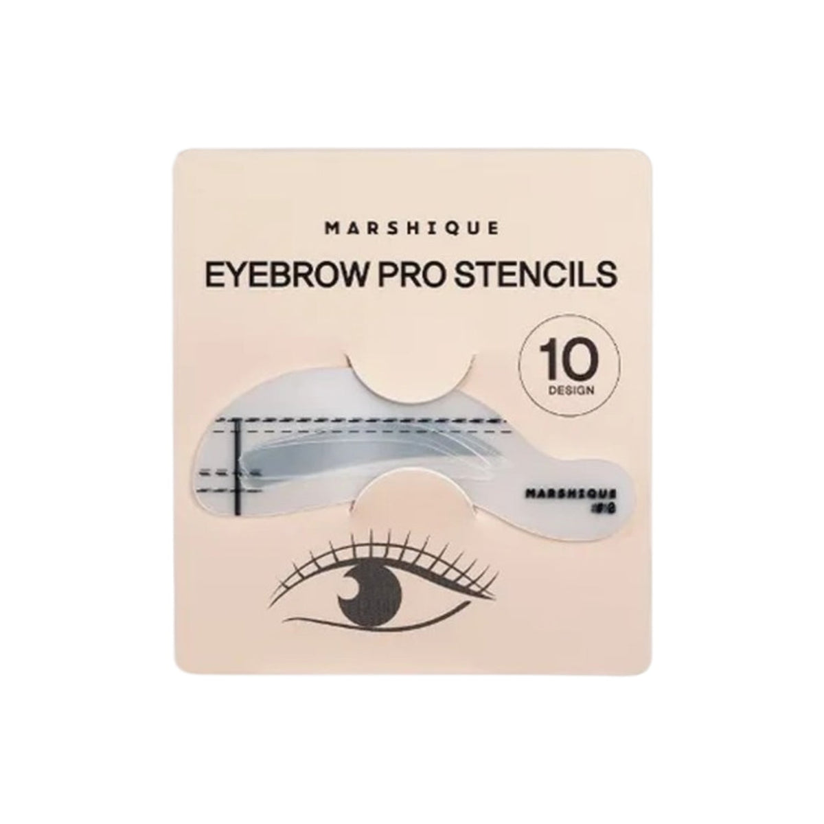 MARSHIQUE MARSHIQUE Eyebrow Pro Drawing Guide Set - daily care - front bottle shot