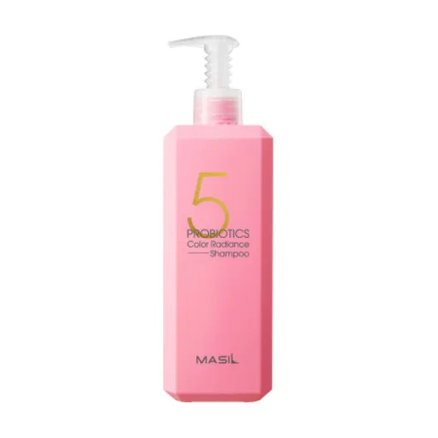 MASIL MASIL 5 Probiotics Color Radiance Shampoo 500ml - hydrating - front bottle shot