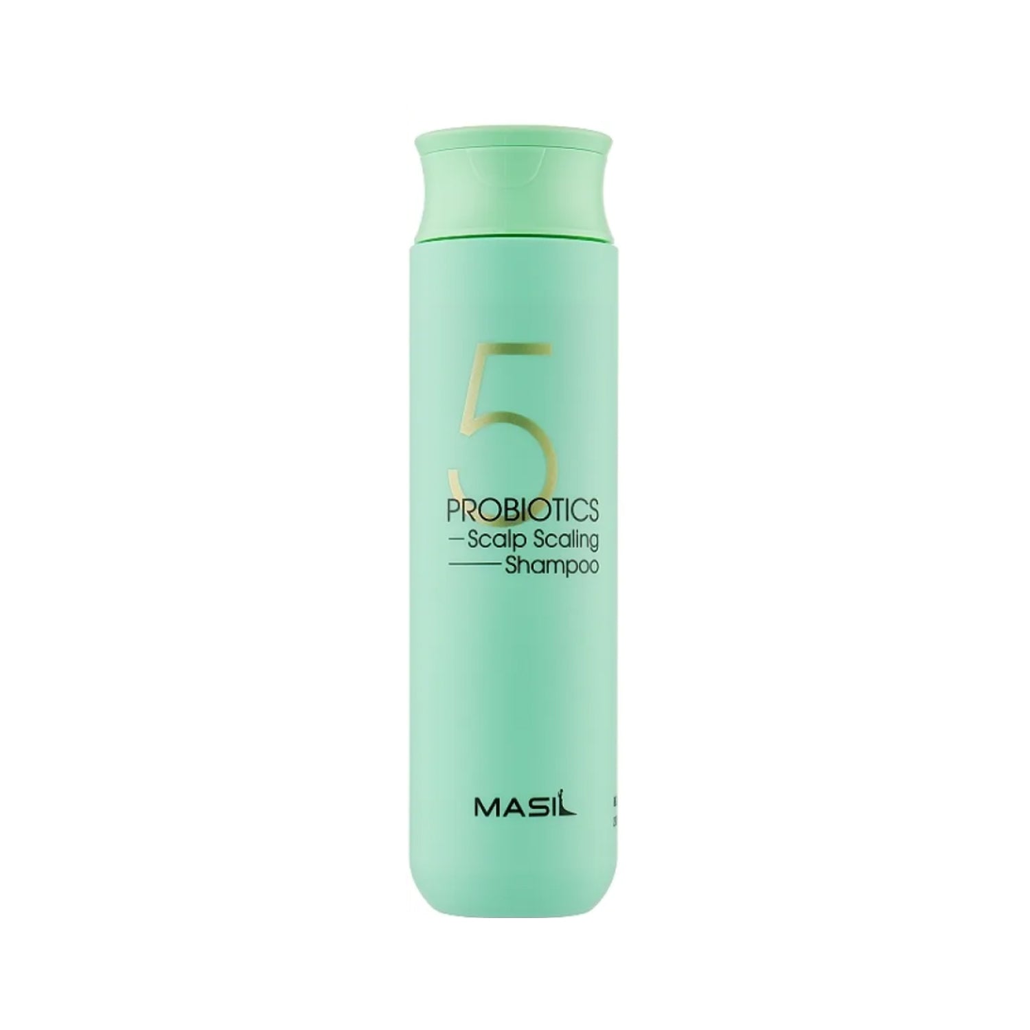 MASIL MASIL 5 Probiotics Scalp Scaling Shampoo 300ml - hydrating - front bottle shot