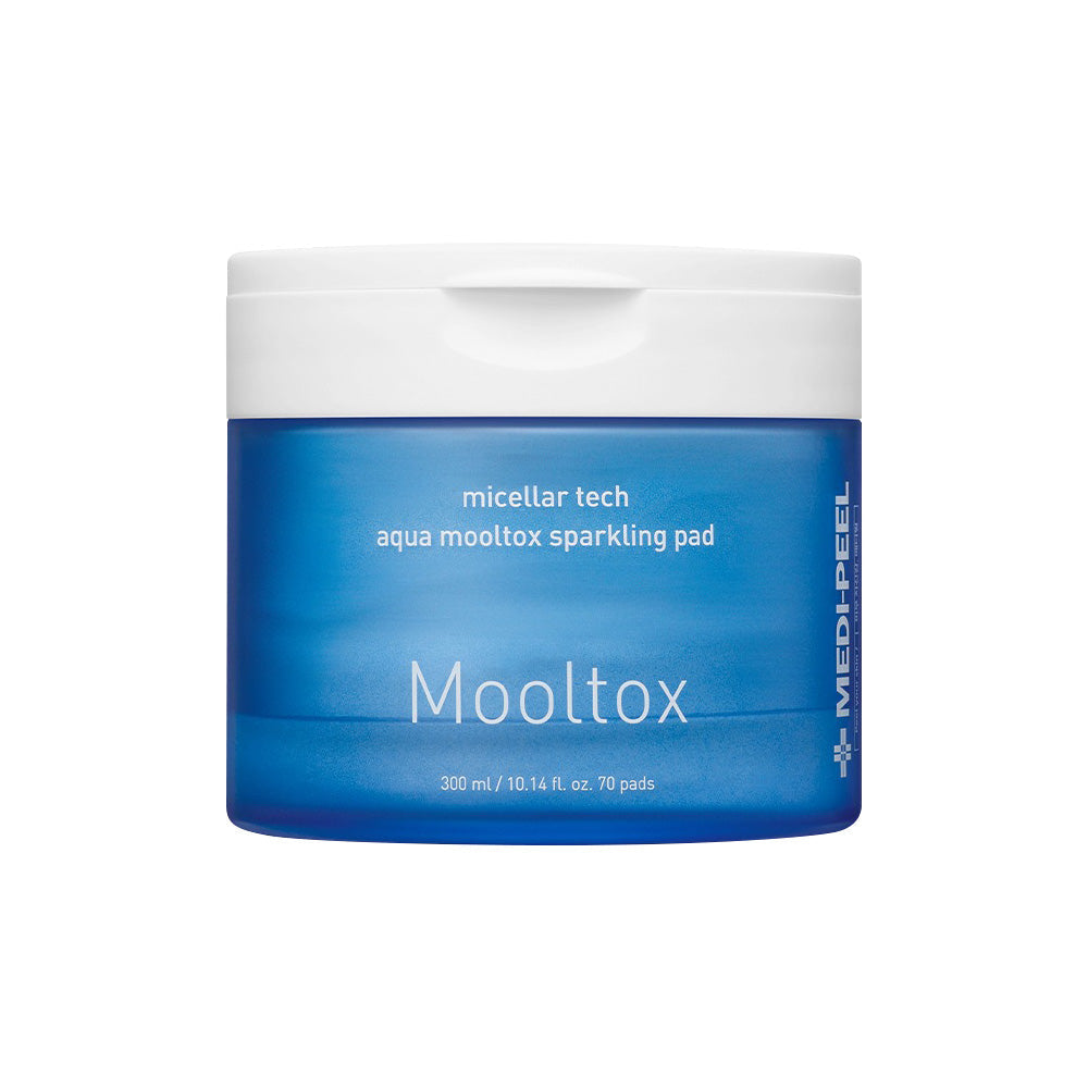 MEDI-PEEL MEDI-PEEL Aqua Water Tox Sparkling Pad 300ml 70ea - hydrating - front bottle shot