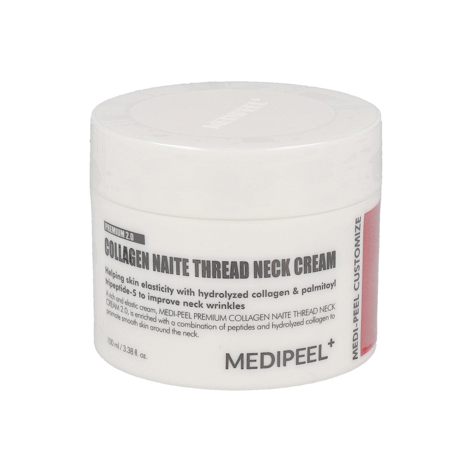MEDI-PEEL MEDI-PEEL Collagen Naite Thread Neck Cream Premium 2.0 100ml - soothing - front bottle shot