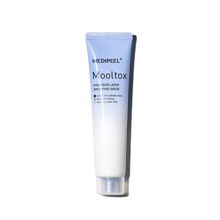 MEDI-PEEL MEDI-PEEL Hyaluron Layer Mooltox Wrapping Mask 70ml - soothing - front bottle shot