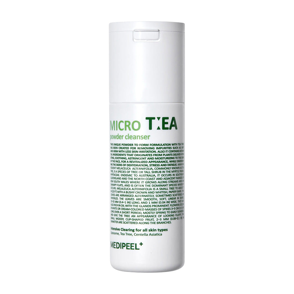 MEDI-PEEL MEDI-PEEL Micro Tea Powder Cleanser 70g - hydrating - front bottle shot