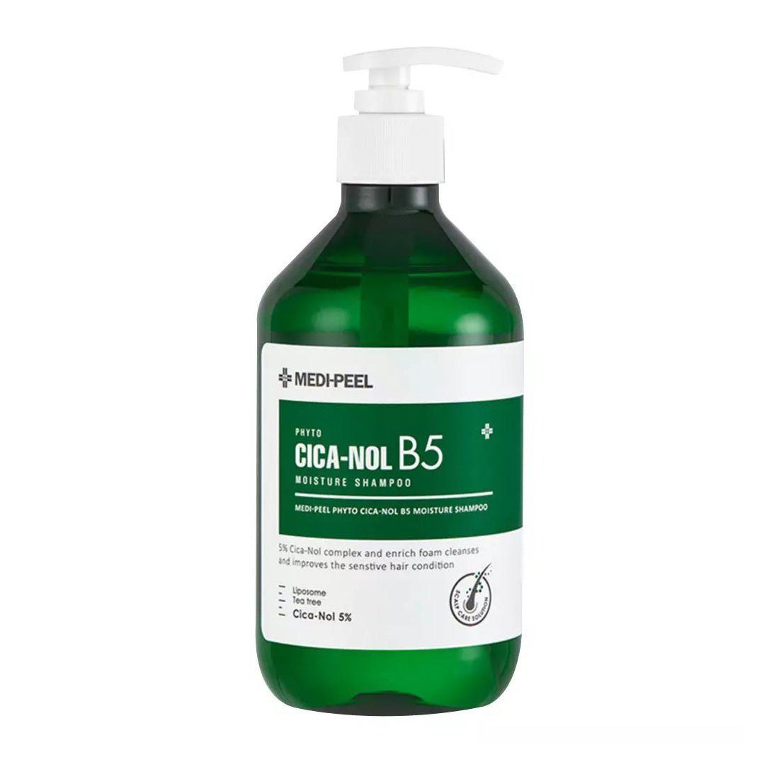 MEDI-PEEL MEDI-PEEL Phyto Cica-Nol B5 Moisture Shampoo 500ml - hydrating - front bottle shot