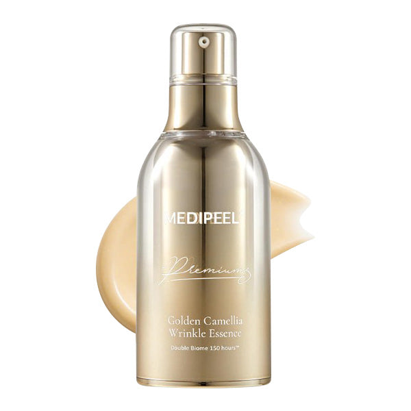 MEDI-PEEL MEDI-PEEL Premium Golden Camellia Wrinkle Essence 50ml - soothing - front bottle shot