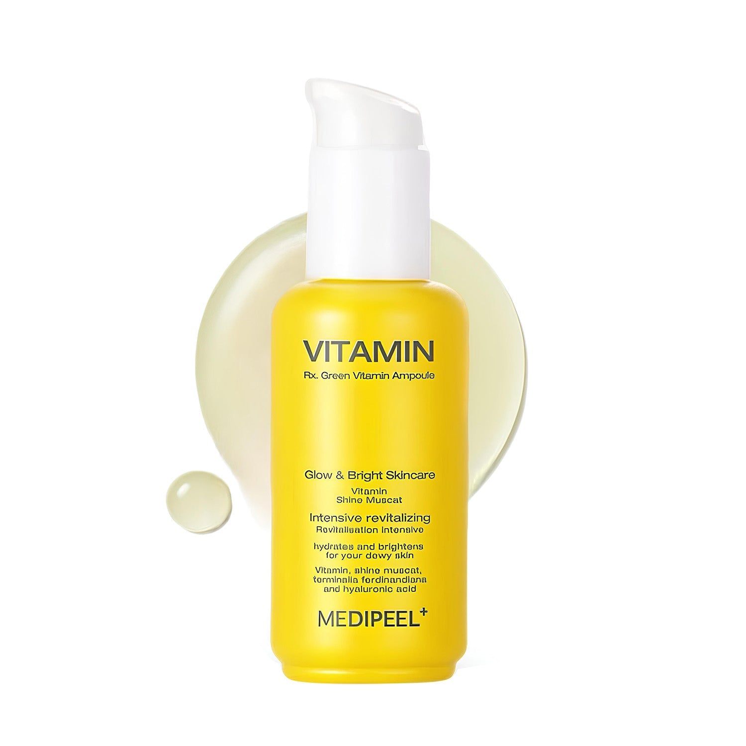 MEDI-PEEL MEDI-PEEL RX Green Vitamin Ampoule 70ml - hydrating - front bottle shot