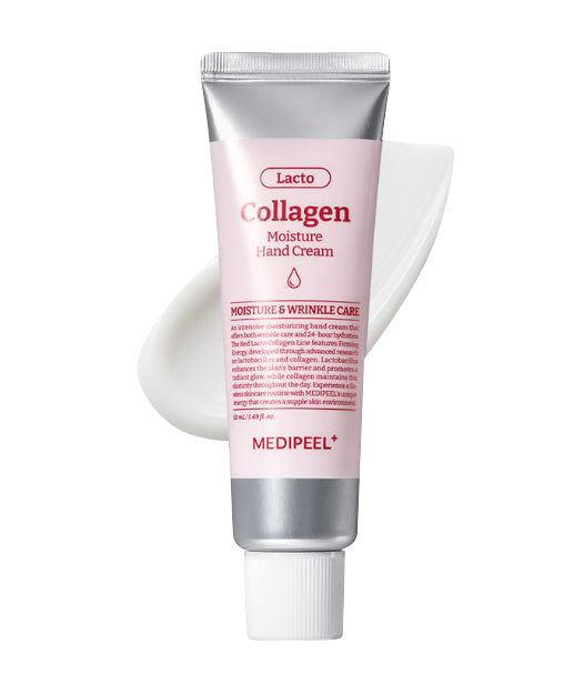 MEDI-PEEL MEDI-PEEL Red Lacto Collagen Moisture Hand Cream 50ml - hydrating - front bottle shot