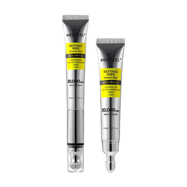 MEDI-PEEL MEDI-PEEL Retinal NMN Bounce Shot Eye Cream 15ml + Refill - anti-aging - front bottle shot
