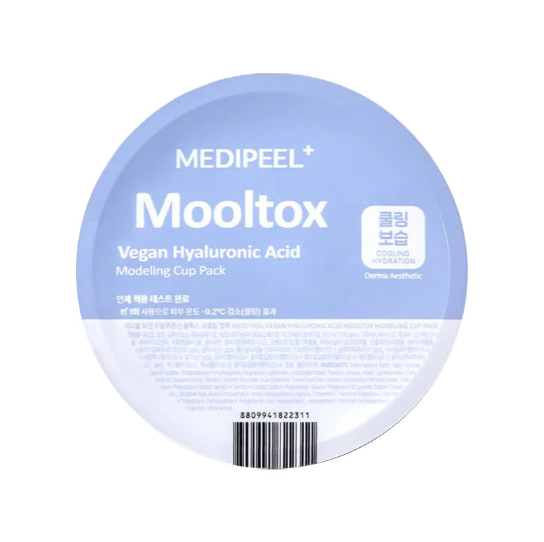 MEDI-PEEL MEDI-PEEL Vegan Hyaluronic Acid Water Tox Modeling Cup Pack 28g - hydrating - front bottle shot