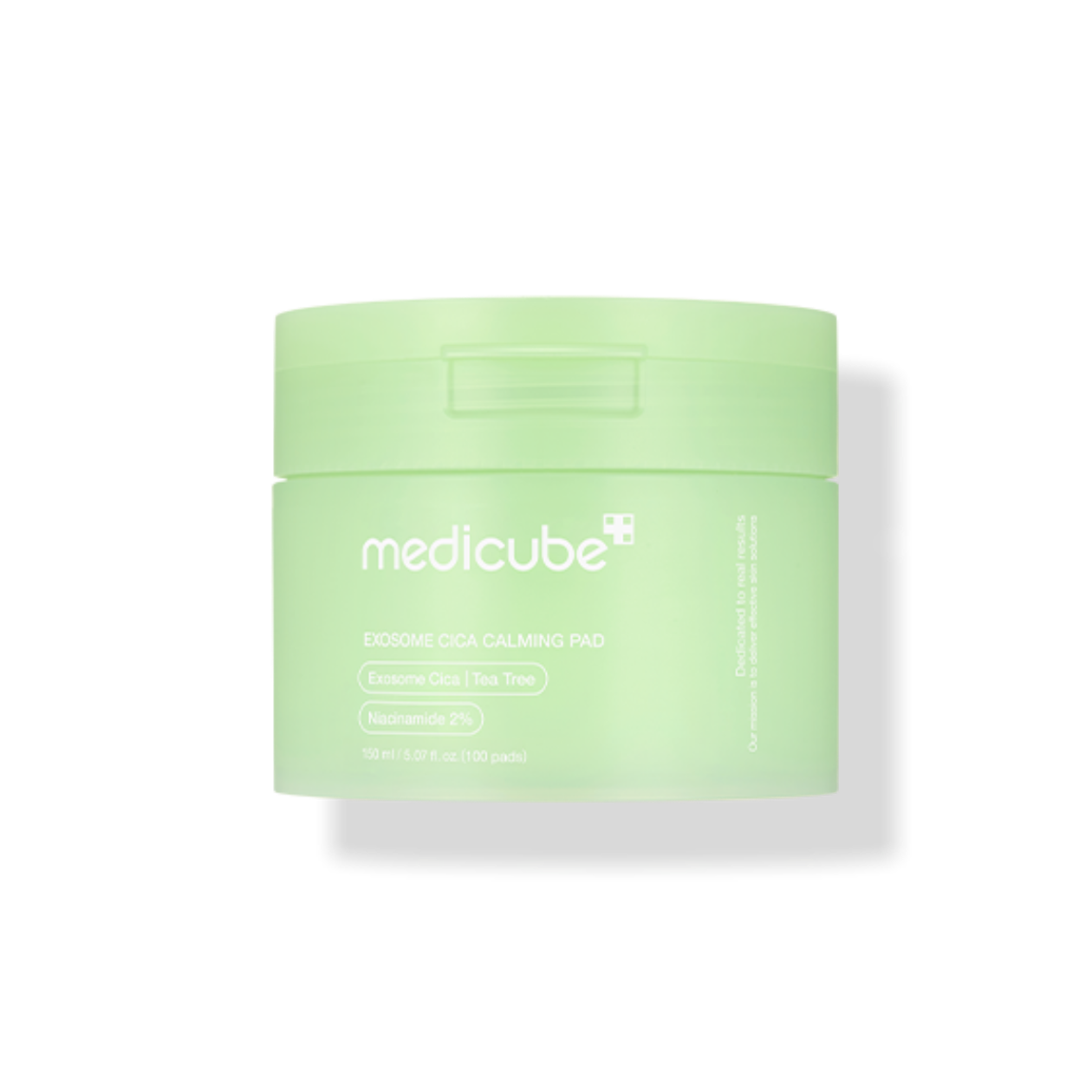 MEDICUBE MEDICUBE Exosome Cica Calming Pad 100 pads - hydrating - front bottle shot