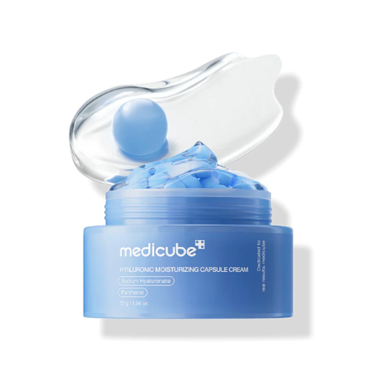 MEDICUBE MEDICUBE Hyaluronic Moisturizing Capsule Cream 55g - hydrating - front bottle shot
