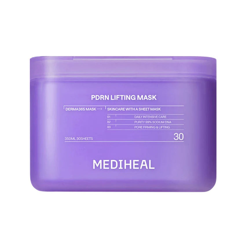 MEDIHEAL MEDIHEAL Derma 365 PDRN Lifting Mask 30ea 350ml - anti-aging - front bottle shot