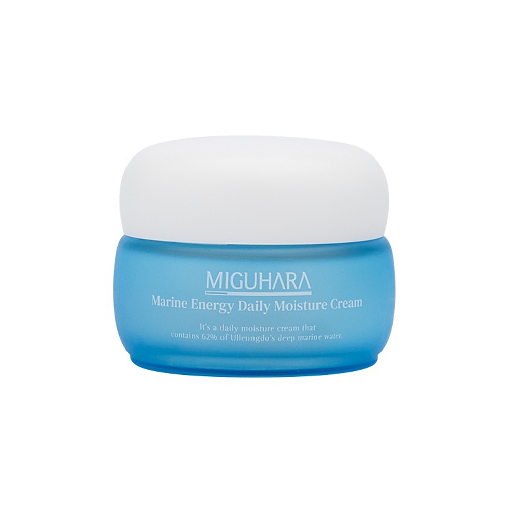 MIGUHARA MIGUHARA Marine Energy Daily Moisture Cream 50ml - hydrating - front bottle shot