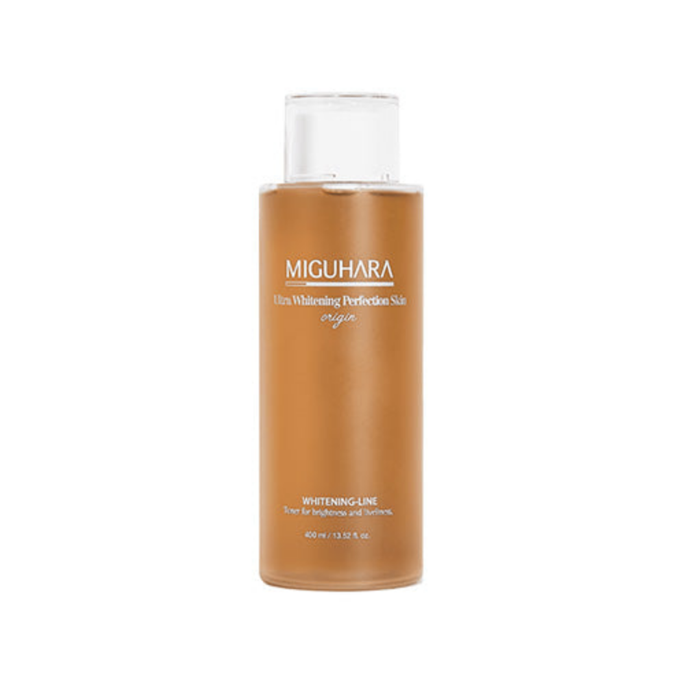 MIGUHARA MIGUHARA Ultra Whitening Perfection Skin Origin 400ml - hydrating - front bottle shot