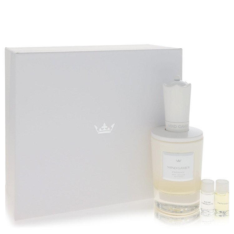 Mind Games Mind Games Prodigy -- Gift Set - 3.4 Extrait De Parfum Spray + Two .10 Mini Extract + Testing papers - WITHIN S...