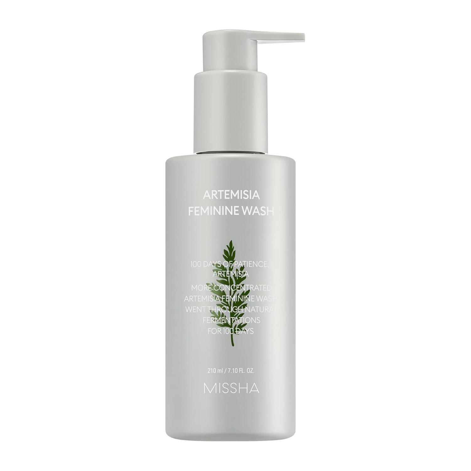 MISSHA MISSHA Artemisia Feminine Wash 210ml - soothing - front bottle shot