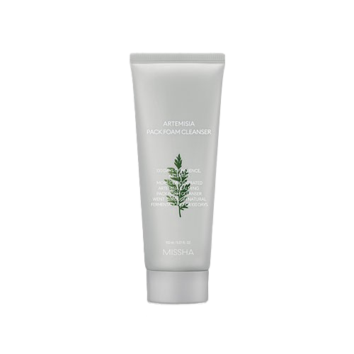 MISSHA MISSHA Artemisia Pack Foam Cleanser 150ml - soothing - front bottle shot