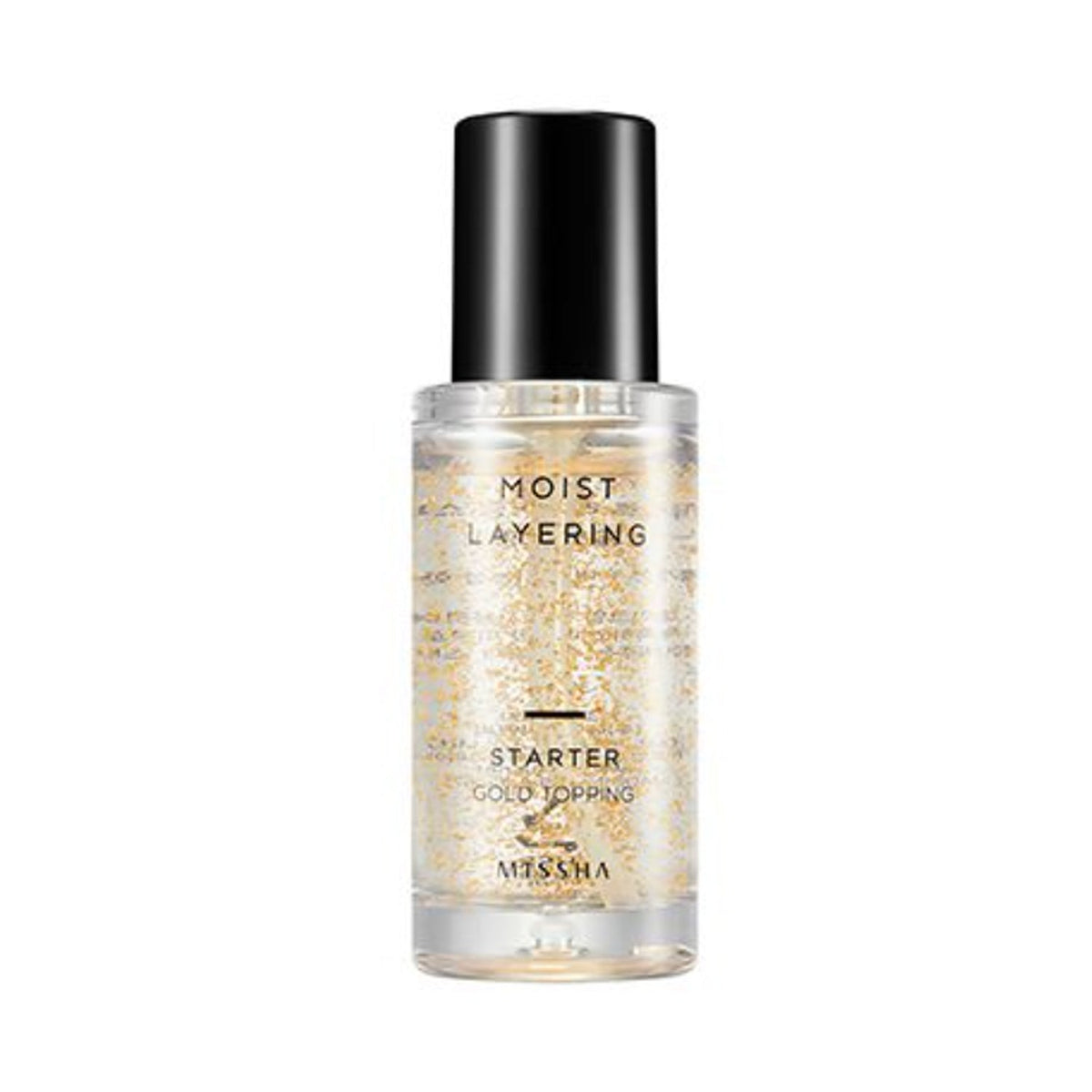 MISSHA MISSHA Moist Layering Starter Gold Topping 30ml - hydrating - front bottle shot